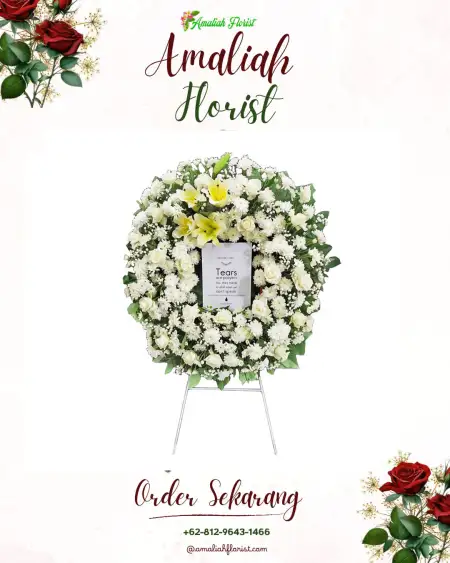 Krans Bunga Duka Harjamukti